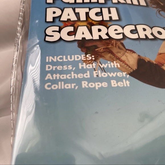 Child's Pumpkin Patch Scarecrow Costume Spirit Halloween 2TToddler - Picture 2 of 5